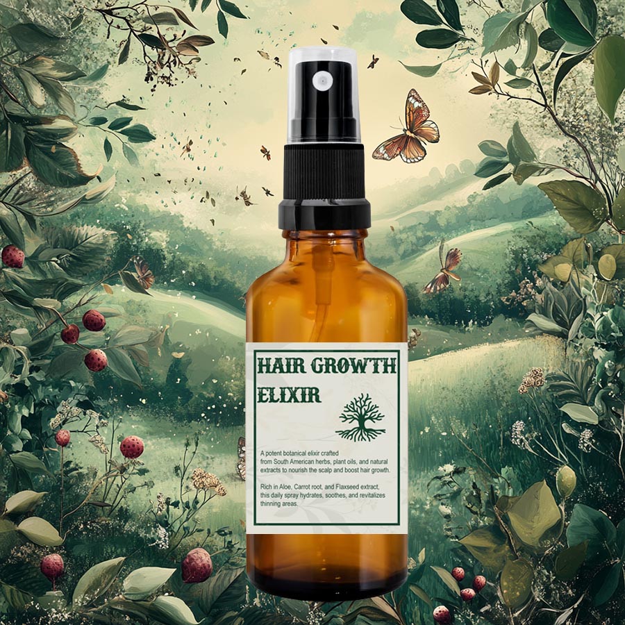 Elixir para Crescimento de Cabelo 